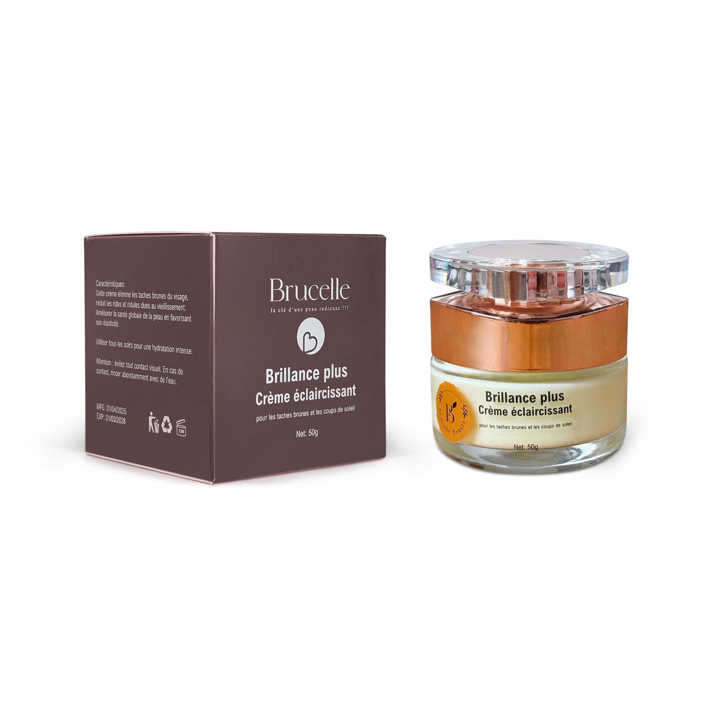 BRILLANCE PLUS : CREME ECLAIRCISSANTE ANTI-TACHES