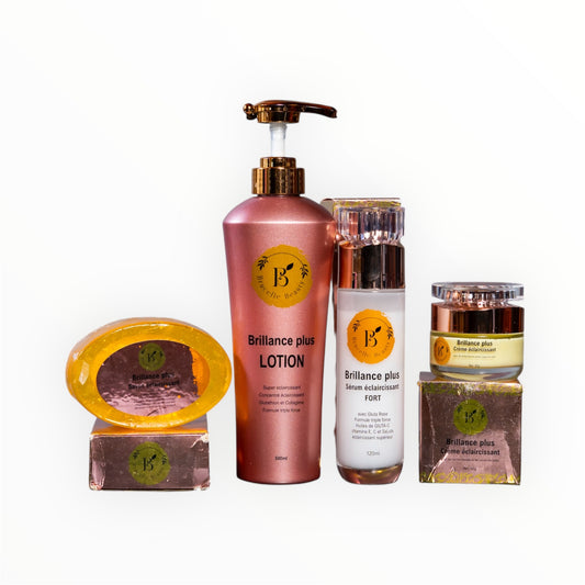 GAMME BRILLANCE PLUS : SUPER ECLAIRCISSANTE ET UNIFIANTE