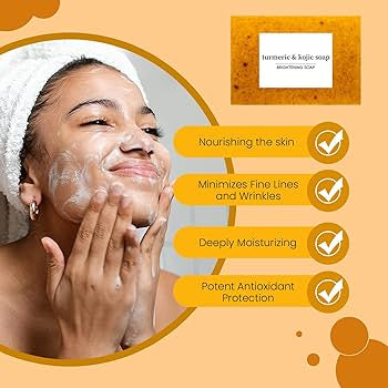 Lot de 3 Savon Clarifiant au tumeric et Kojic 100g